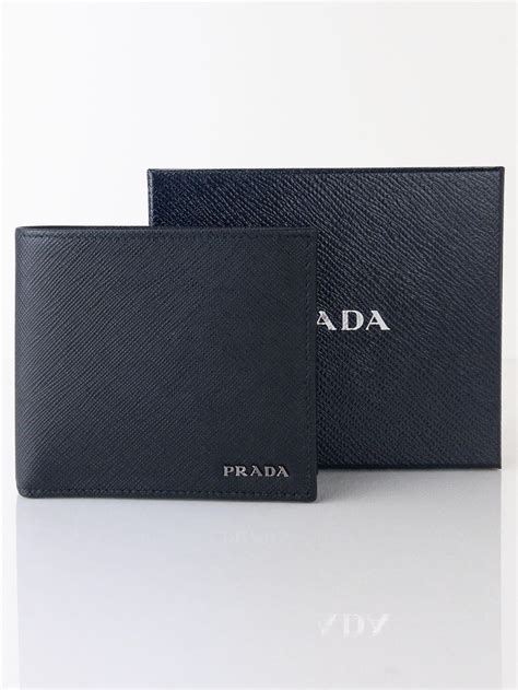 portaf orizzontale prada|Black Saffiano Leather Wallet .